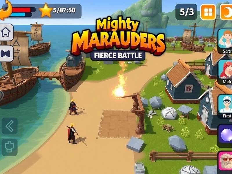 Mighty Marauders Fierce Battle Gameplay